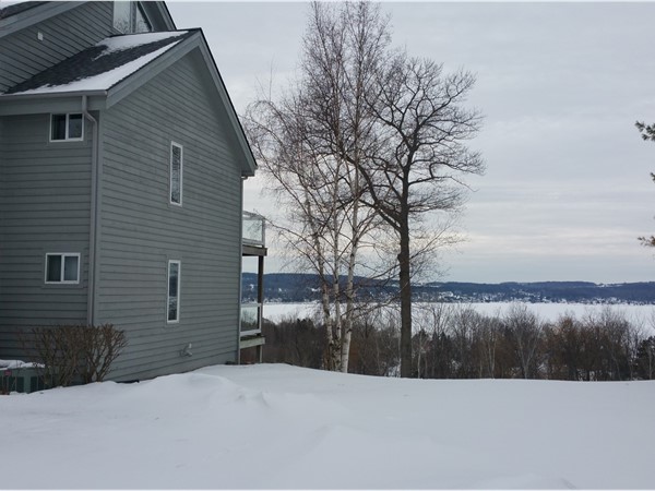 Perched on top of the rolling hills of Boyne City overlooking Lake Charlevoix! 