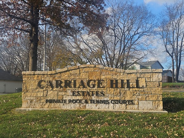 Welcome to Carriage Hill Estates!