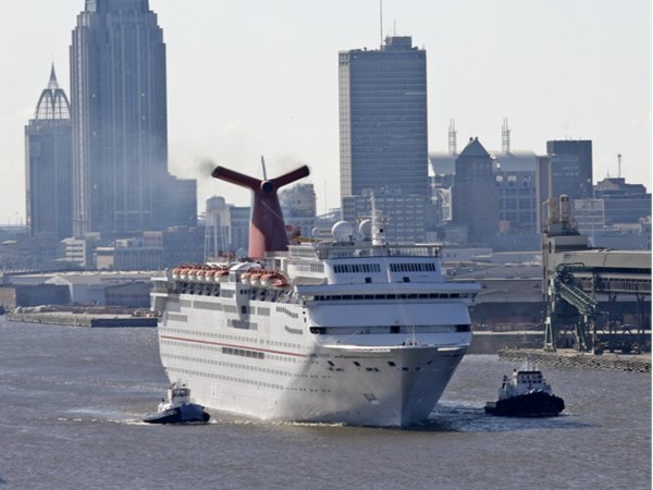 Mobile is getting ready for a Carnival Cruise Ship in November 2016