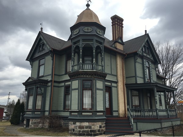 Striker House was built in the 1880s and was once considered "handsomest residence in Hastings" 