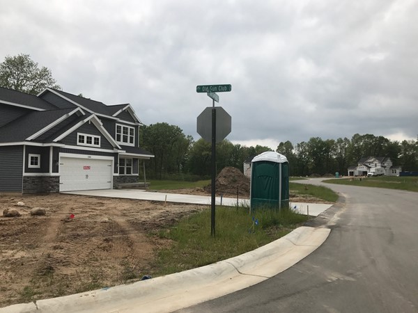 New construction in Stony Bluff