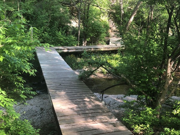 One of the many Winterset community trails
