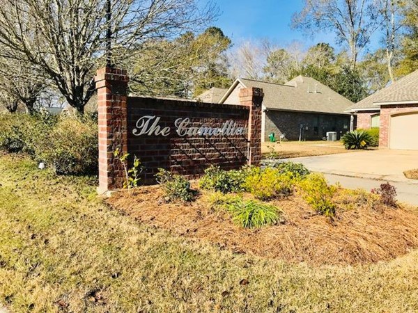 The Camellias is a quaint subdivision just off of Old Covington and Range Road