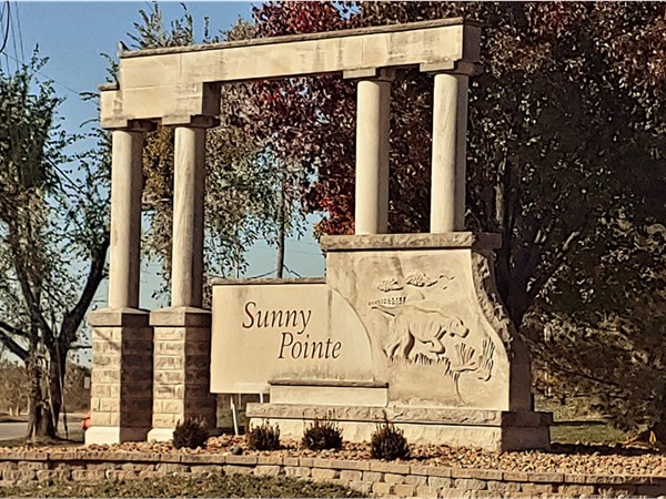 Sunny Pointe is a maintenance provided neighborhood located next to Stone Canyon Golf Club