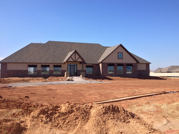 New clubhouse/recreation center going up at The Grove in Edmond. You'll love this community