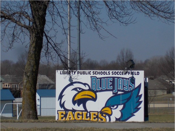 Liberty Public Schools Soccer Field. 