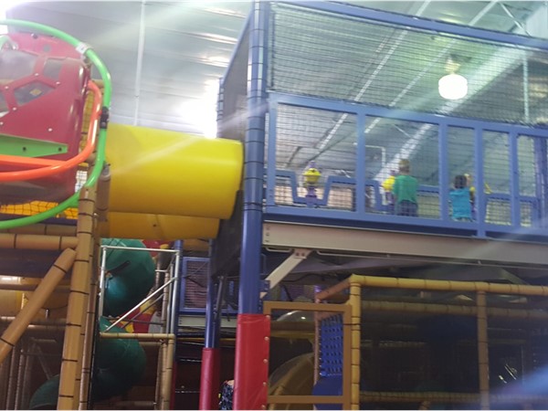 Indoor play area at Miner Miles in Osage Beach