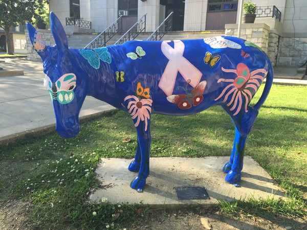 The 50-Mule Team Public Art Project - A product of local artists and the Walker County Arts Alliance
