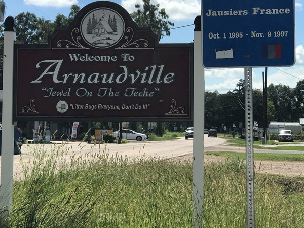 Arnaudville is the "Jewel on the Teche"