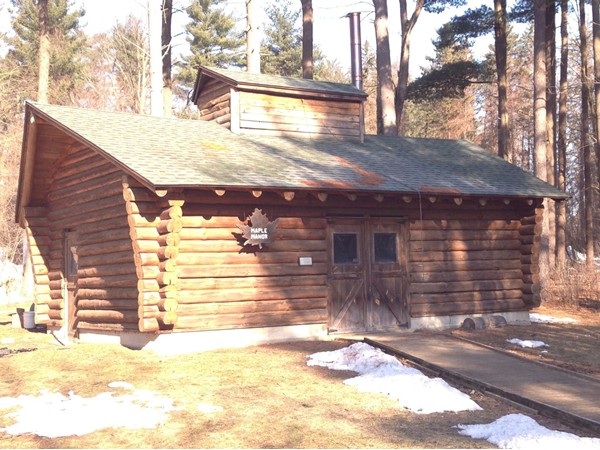 The Maple Manor at the Kellogg Forest where they make maple syrup every spring