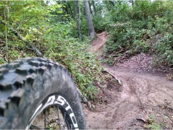 You can keep your social distance and still have so much fun mountain-biking at Fort Custer