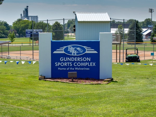 Gunderson Sports Complex in Dike