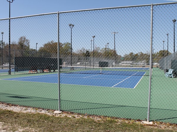 The Slidell City Tennis Courts are open 24 hrs a day with many tennis leagues to join