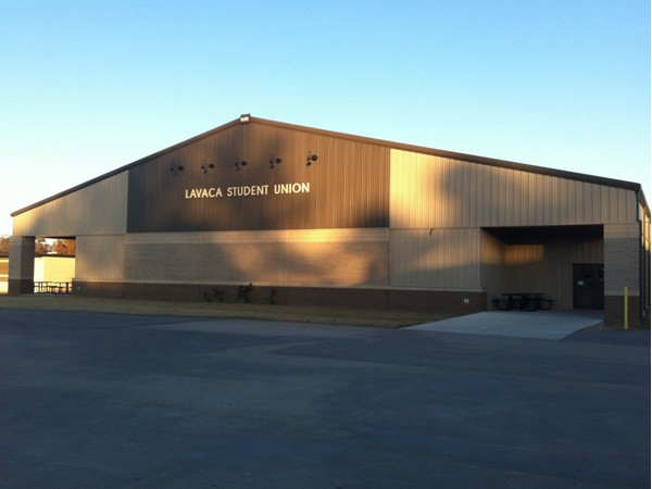 Lavaca High School's new student center