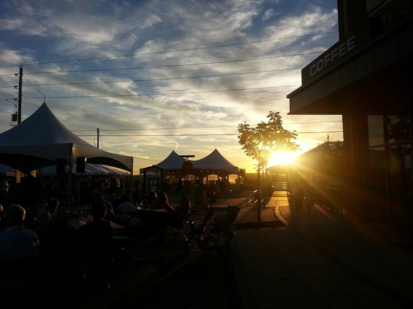 Longview Festival Sunset