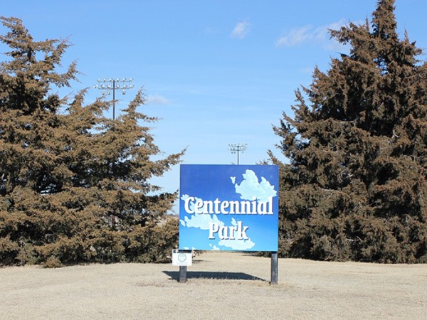 Several acres of recreation, with ball parks, trails and picnic area
