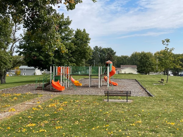 Lovely playground at Valley View Park in Waterloo
