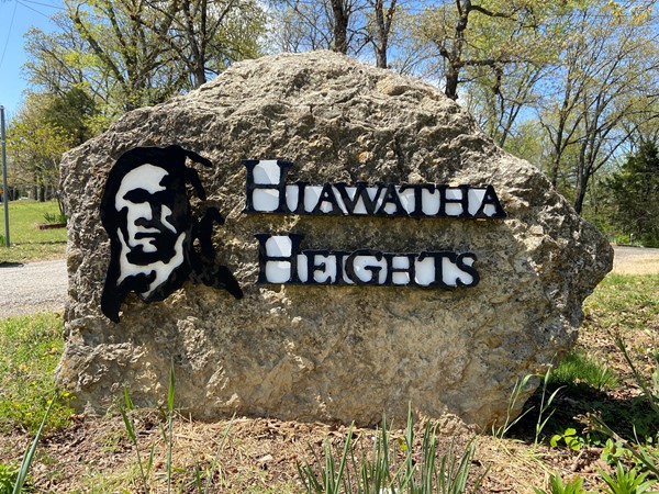 North Hiawatha Heights subdivision in Branson, MO