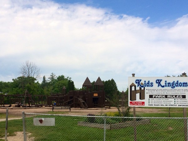The Kids Kingdom in Mt. Morris city park