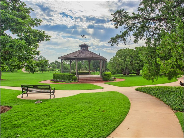 Enjoy playing, working out, or relaxing in Kite Park located in the heart of Nichols Hills