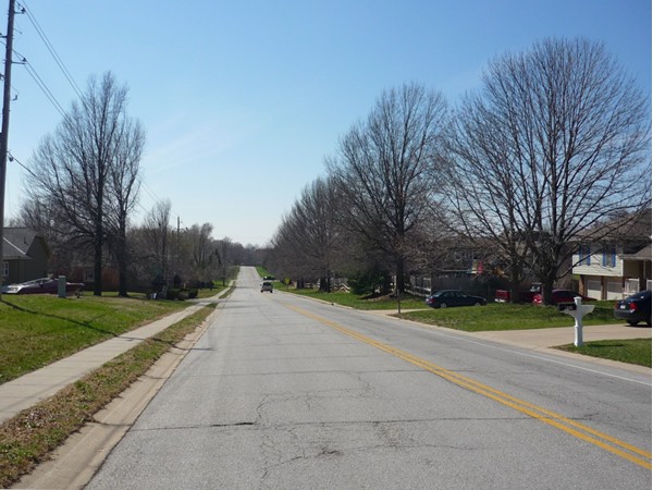 Southwest Liggett Road from the corner of Southwest 10th Street in Country Springs