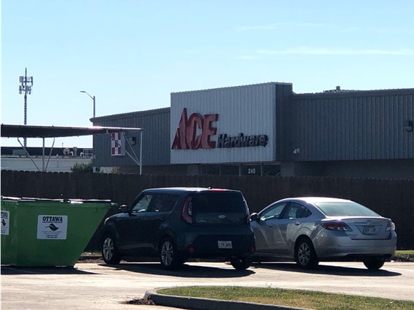 Ace Hardware is within walking distance