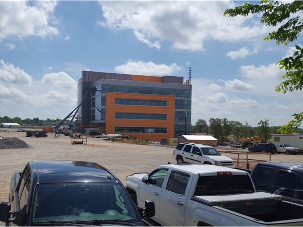 Construction of the new Arkansas Children's Hospital in Springdale