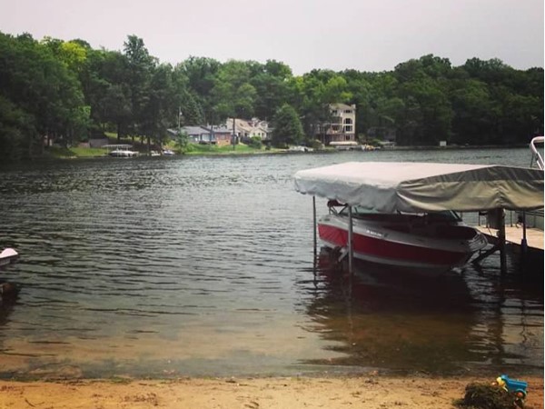 Lobdell Lake is a great place for boating, swimming, fishing, and more