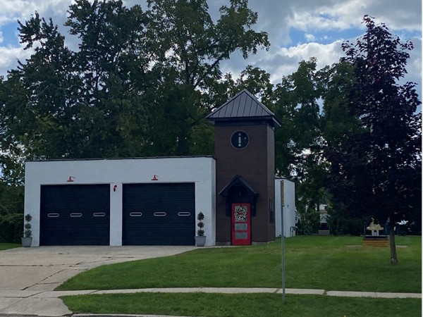 Historic fire station located right in downtown Goodrich