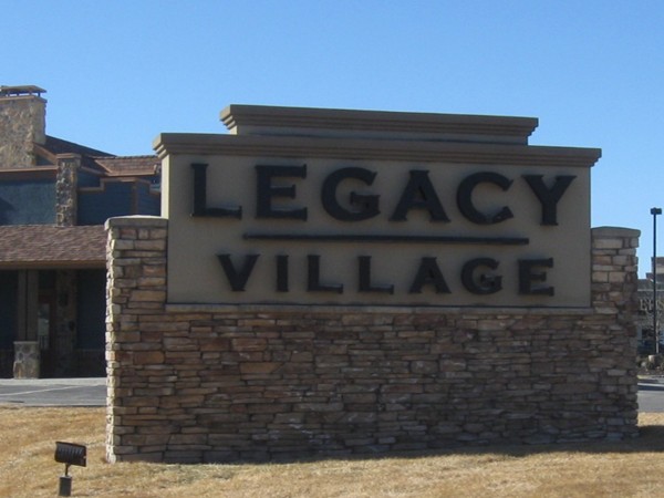 Legacy Village -mixed retail shopping on westside of Legacy Subdivision in Omaha, Nebraska