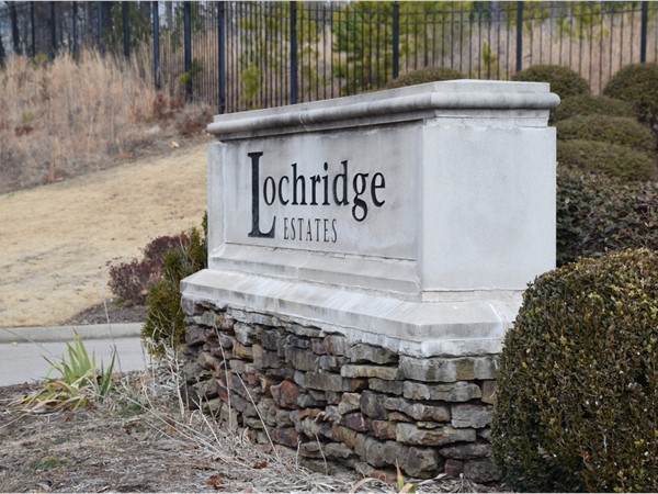 Lochridge Estates is a newer development at the corner of Lawson Road and Marsh