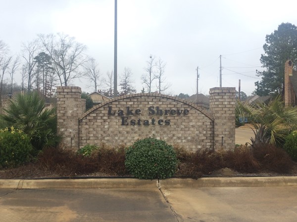 Seven lots are available in this quaint South Shreveport community