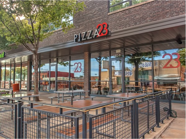 Pizza 23 is a perfect spot for amazing pizza, cold beer and relaxing with friends before the game