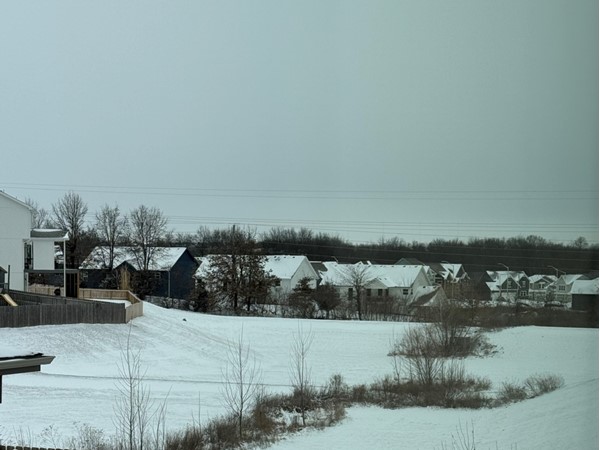 The snow is always so pretty when it is undisturbed. I think everyone is ready for spring though! 