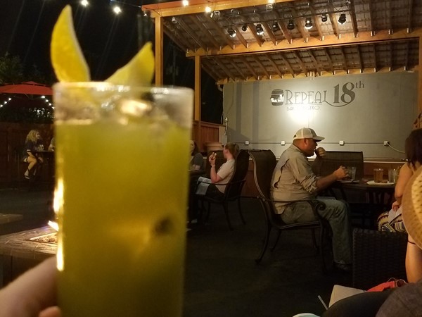 Try the "Matcha Highball" from Repeal 18th Bar!  Very creative menu