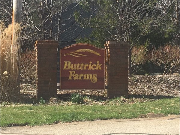 Buttrick Farms entrance
