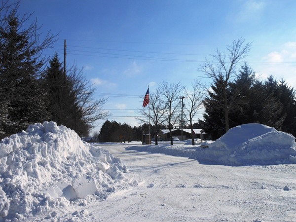 Main entrance to The Pines of Grand Blanc neighborhood