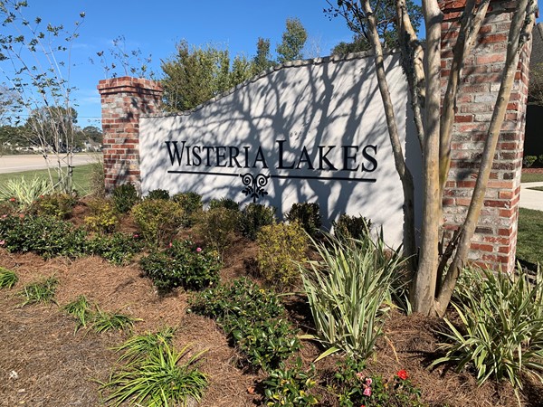Wisteria Lakes subdivision is located in Central, LA just off of Sullivan Rd. near Lovett 