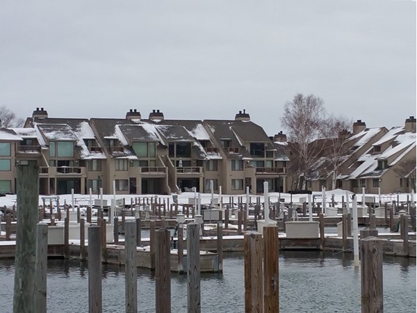 Largest condo complex in Boyne City, on Lake Charlevoix