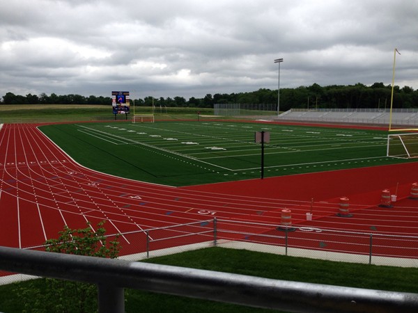 Football field at Battle High School