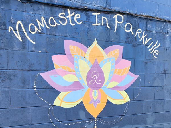 Namaste In Parkville mural