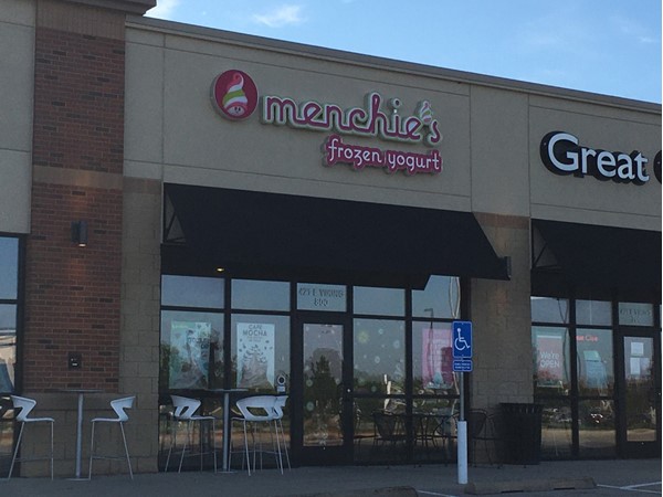 Get a cold treat on a hot day at Menchie's Frozen Yogurt in Cedar Falls