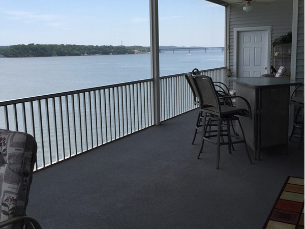 Summer Place offers extra large decks, great for entertaining