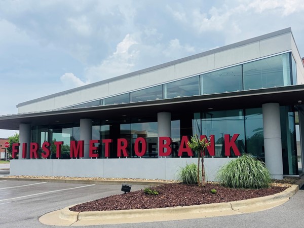 The structure of this First Metro Bank is so neat