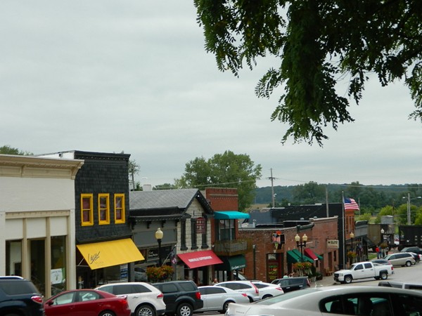 Downtown Parkville has a variety of shops that makes strolling through each one easy