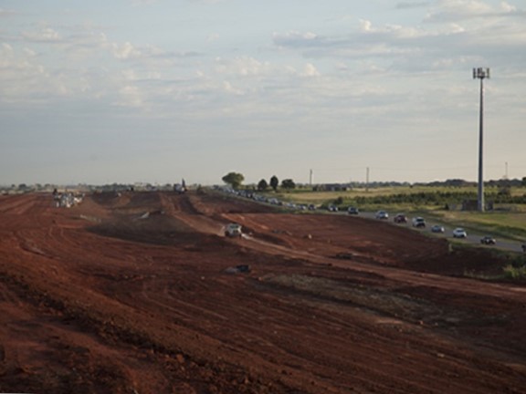 Construction well under way on the SH 74 Expansion Project