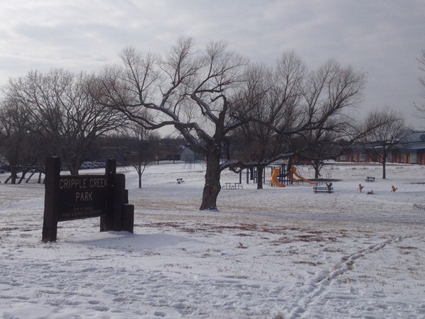 Cripple Creek Park in the center of the subdivision with great playground, soccer & baseball fields