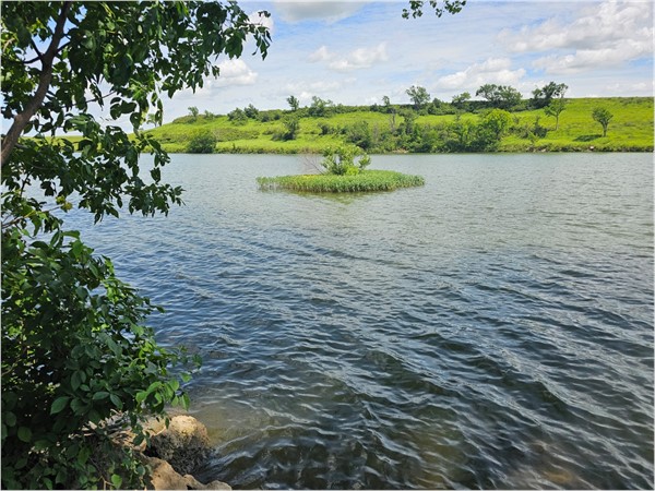A little island in the middle of it all. Chase Lake has a way of surprising you with quiet beauty