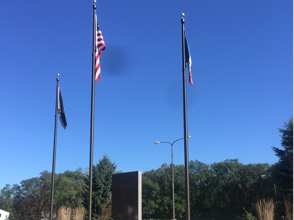 Veterans Memorial in Janesville 