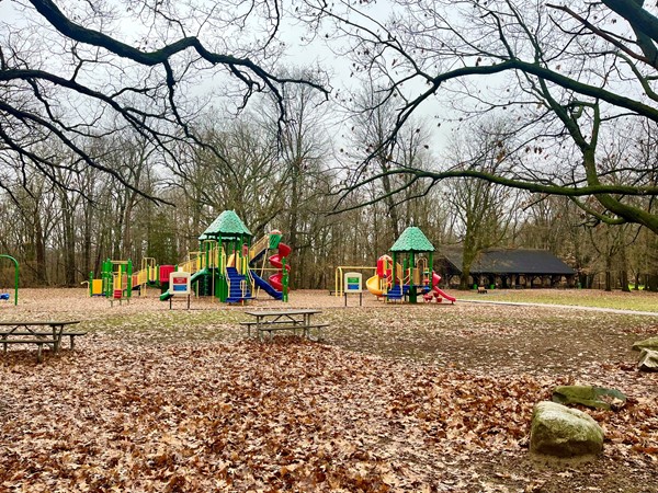 The County Park in Flushing is beautiful with a play scape area and walking paths!